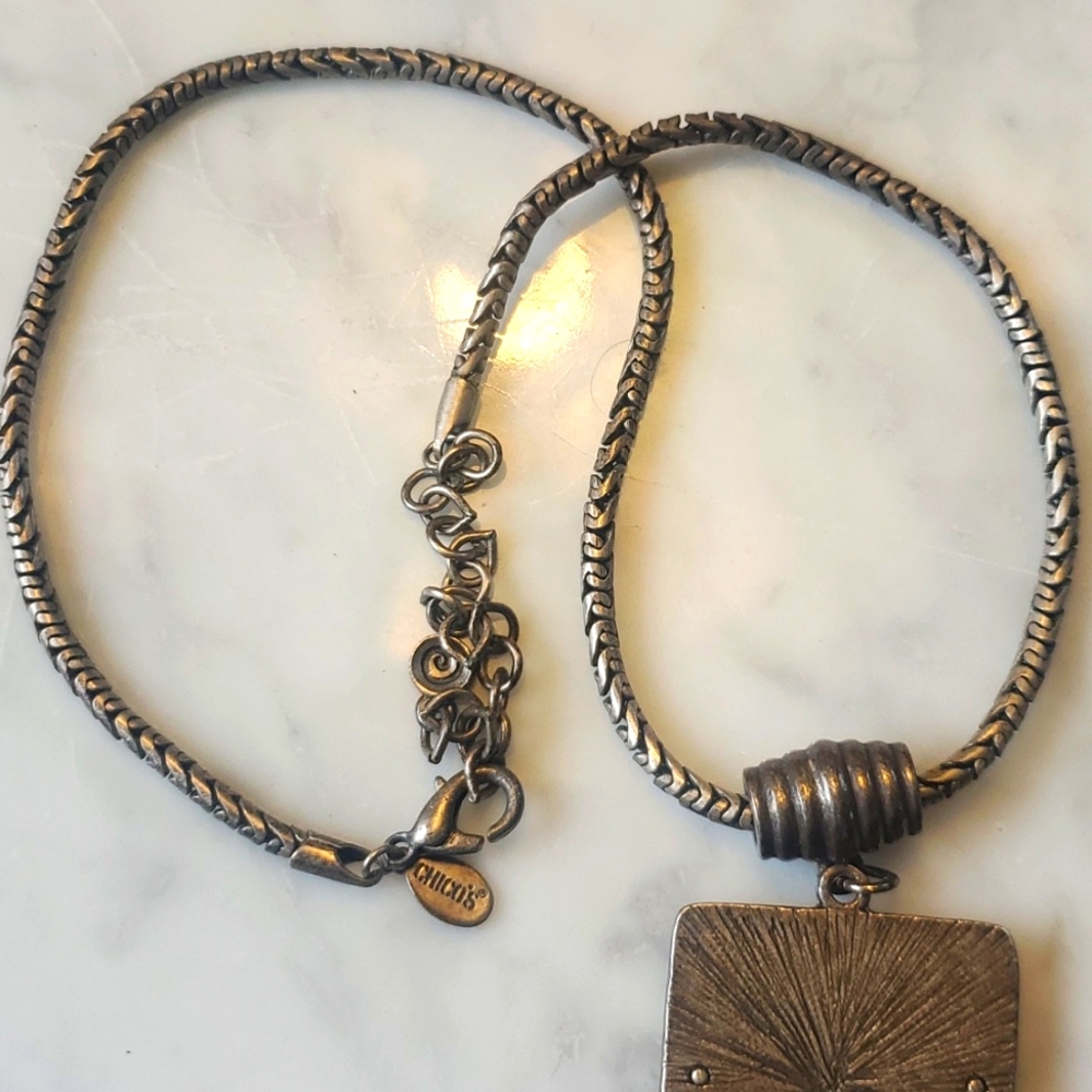 Chico's Vintage Artsy pendant necklace - Picture 7 of 7